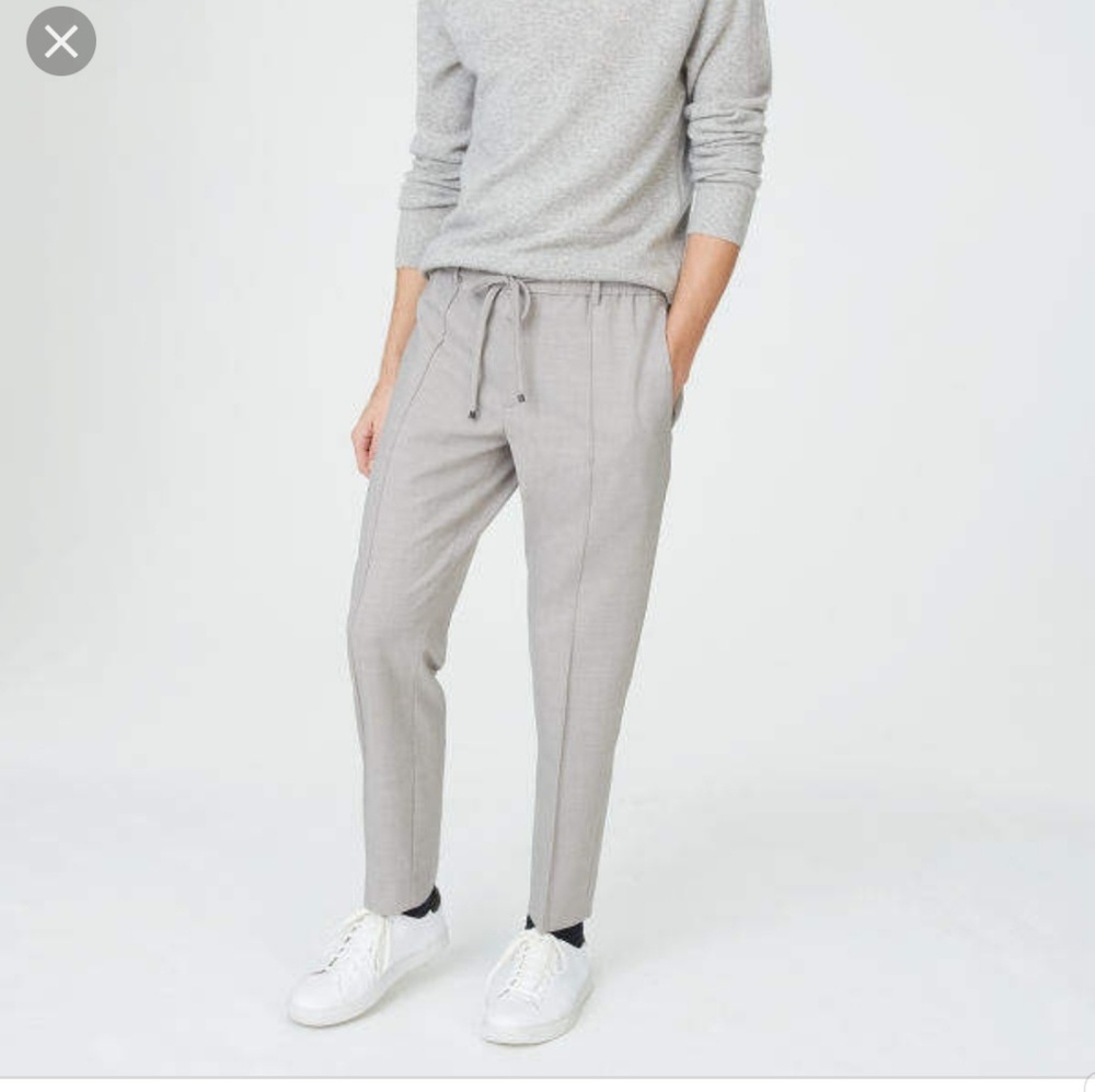 Club Monaco Elastic Pintuck Pant
